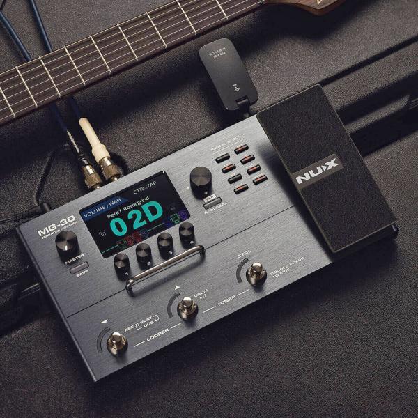 Actual product image NUX MG-30 Modeling Multi-Effects Unit (Bass, Guitar)