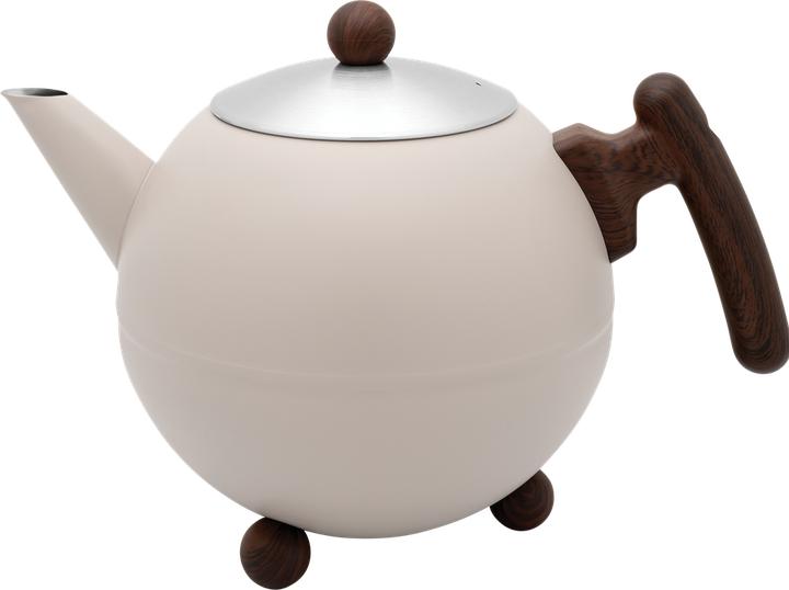 Actual product image Bredemeijer Bella Ronde teapot 1.2l beige brown 101016 (1.20 l)