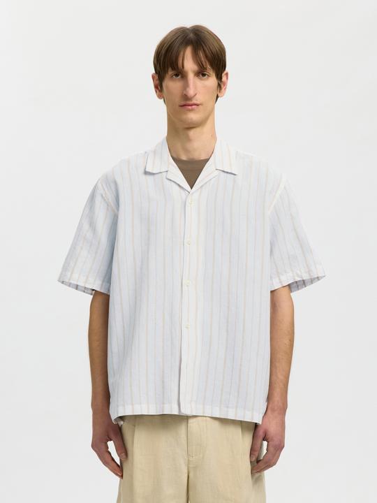 Actual product image Selected Leinenmix Kurzarmhemd (S)
