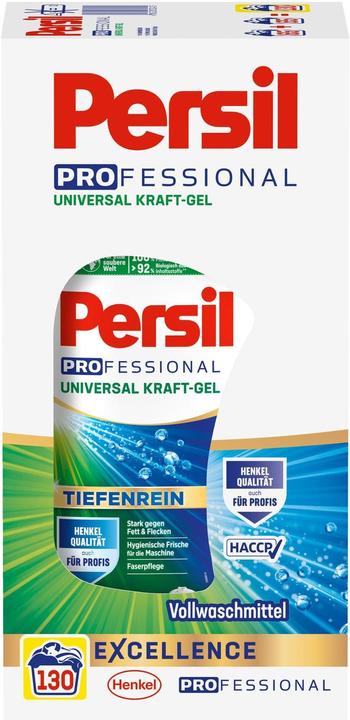 Actual product image Persil Liquid Detergent Gel Universal Professional 5.85 l (130 Washing cycles, Liquid detergent)