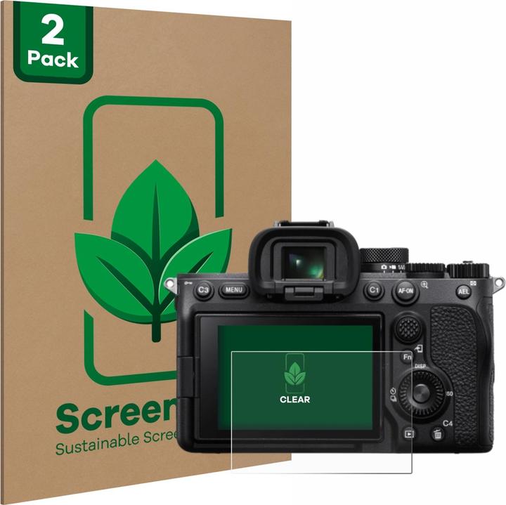 ScreenLeaf Protective film sustainable screen protector screen protector film clear transparent (Screen protector, Alpha 7 IV)