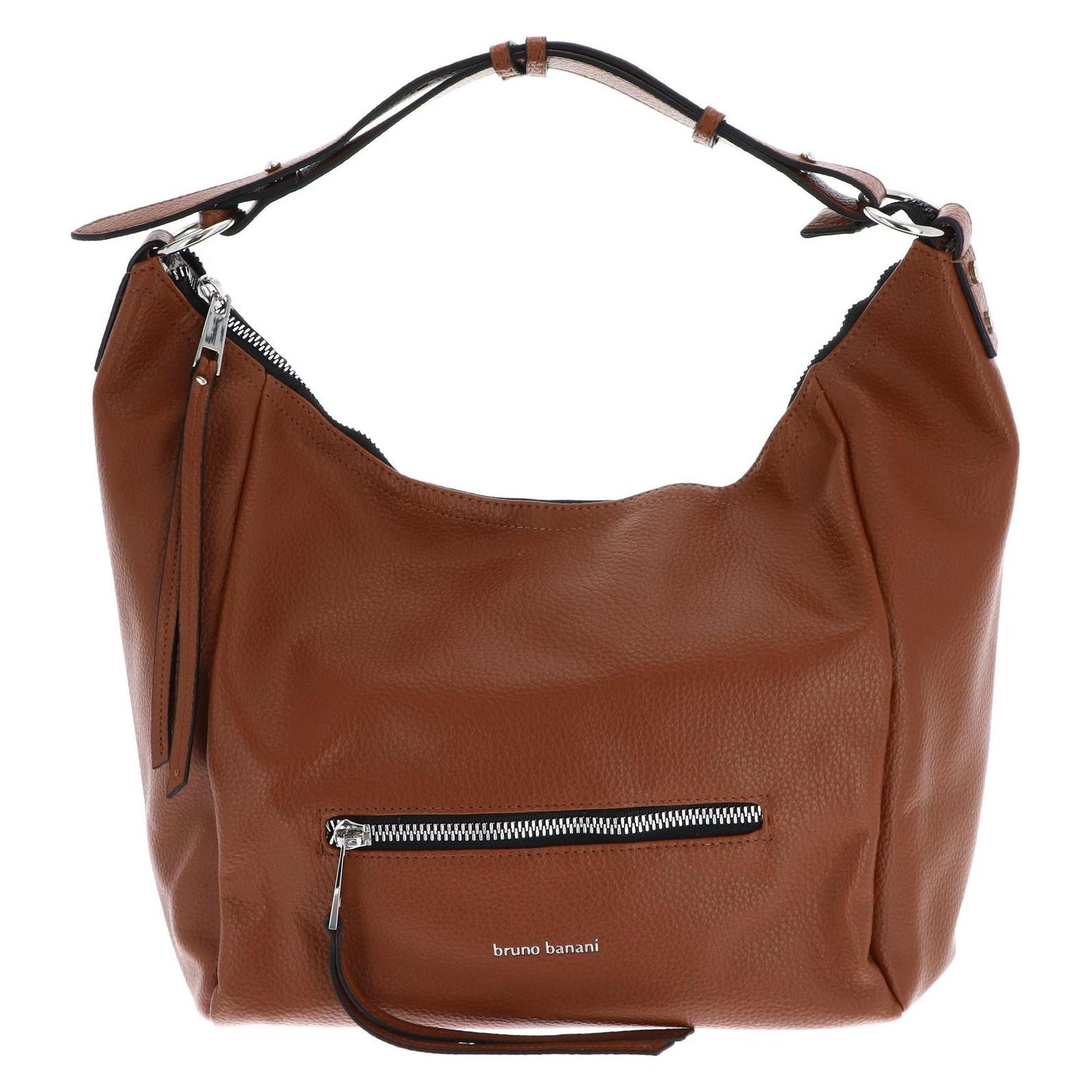 Bruno Banani, Damen, Handtasche, Shoulder Bag, Braun