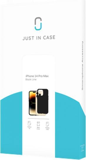 Produktbild Just in Case TPU Back Cover Schwarz Apple iPhone 14 Pro Max (Apple iPhone 14 Pro Max)
