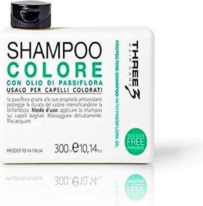 Immagine prodotto faipa Tre Shampoo Color con Olio di Passiflora 300ml (300 ml, Shampoo liquido)