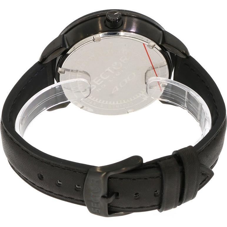 Thumbnail - Sector, Armbanduhr, 400 3h 48mm Black Dial/strap, Schwarz, (Analoguhr, 48 mm)