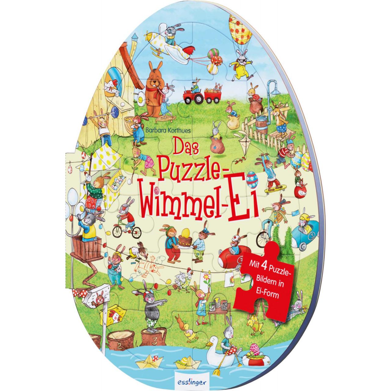 Esslinger Das Puzzle-Wimmel-Ei (20 Teile)