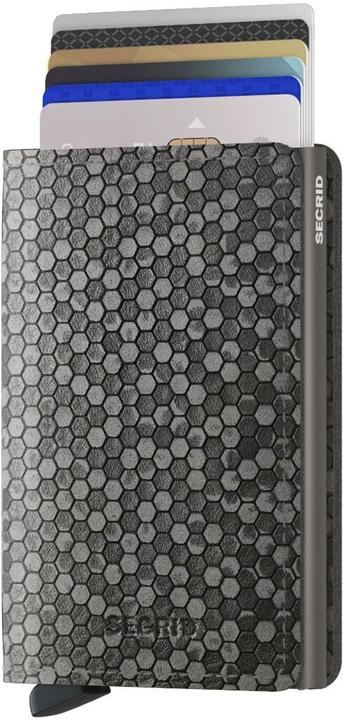 Produktbild Secrid Hexagon Slimwallet -lompakko, harmaa