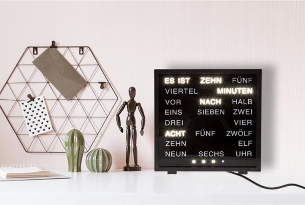 Produktbild Ootb Uhr mit deutscher Wort-Anzeige