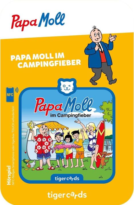 Produktbild Tigermedia tigercard - Papa Moll im Campingfieber (Schweizerdeutsch)