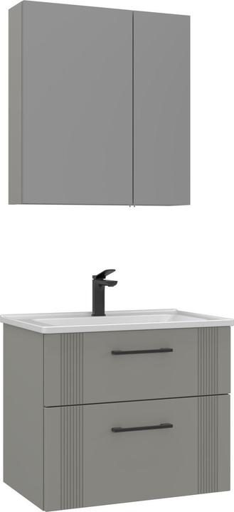 Produktbild Homitis Bari 65 v2 Bathroom Cabinet With Sink & Mirror Set (2 Pieces)
