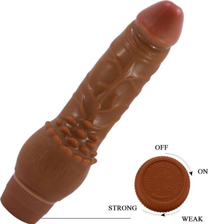 Baile - Barbara Realistischer Vibrator 19,5 cm Mulatte