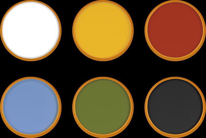 Produktbild Jovi Fasching-Schminke Face Paint Display 24 Stk. je 8 ml Cremeschminke farblich sortiert (6 Farben x 4 S