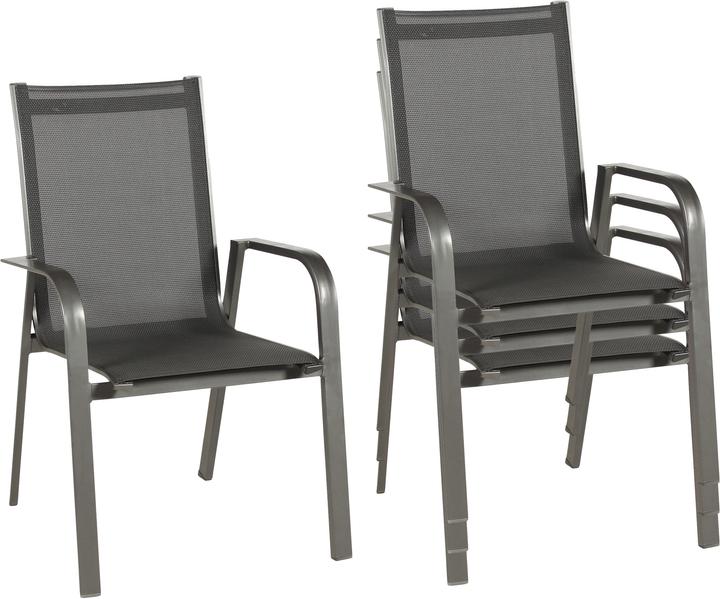 Productafbeelding Acamp Set 4x URBAN stapelstoel