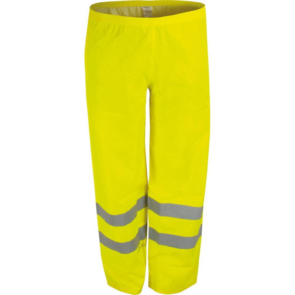 Magni, Arbeitshose, Prevent Warnschutz-Regenhose RHG, leuchtgelb, Gr. 3XL (3XL)