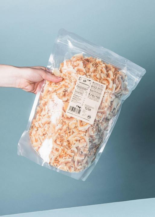Produktbild KoRo Bio getrocknete und geröstete Kokoschips (1000 g, 1 Stk.)