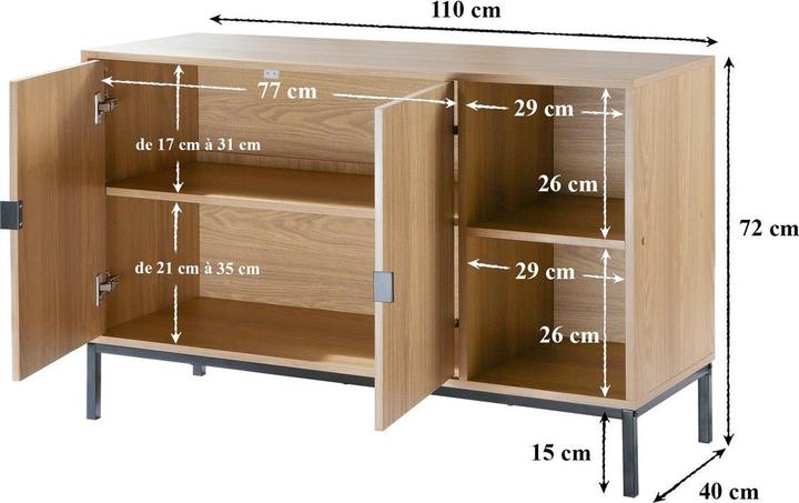 Immagine prodotto Casâme Tara (110 x 40 x 72 cm)