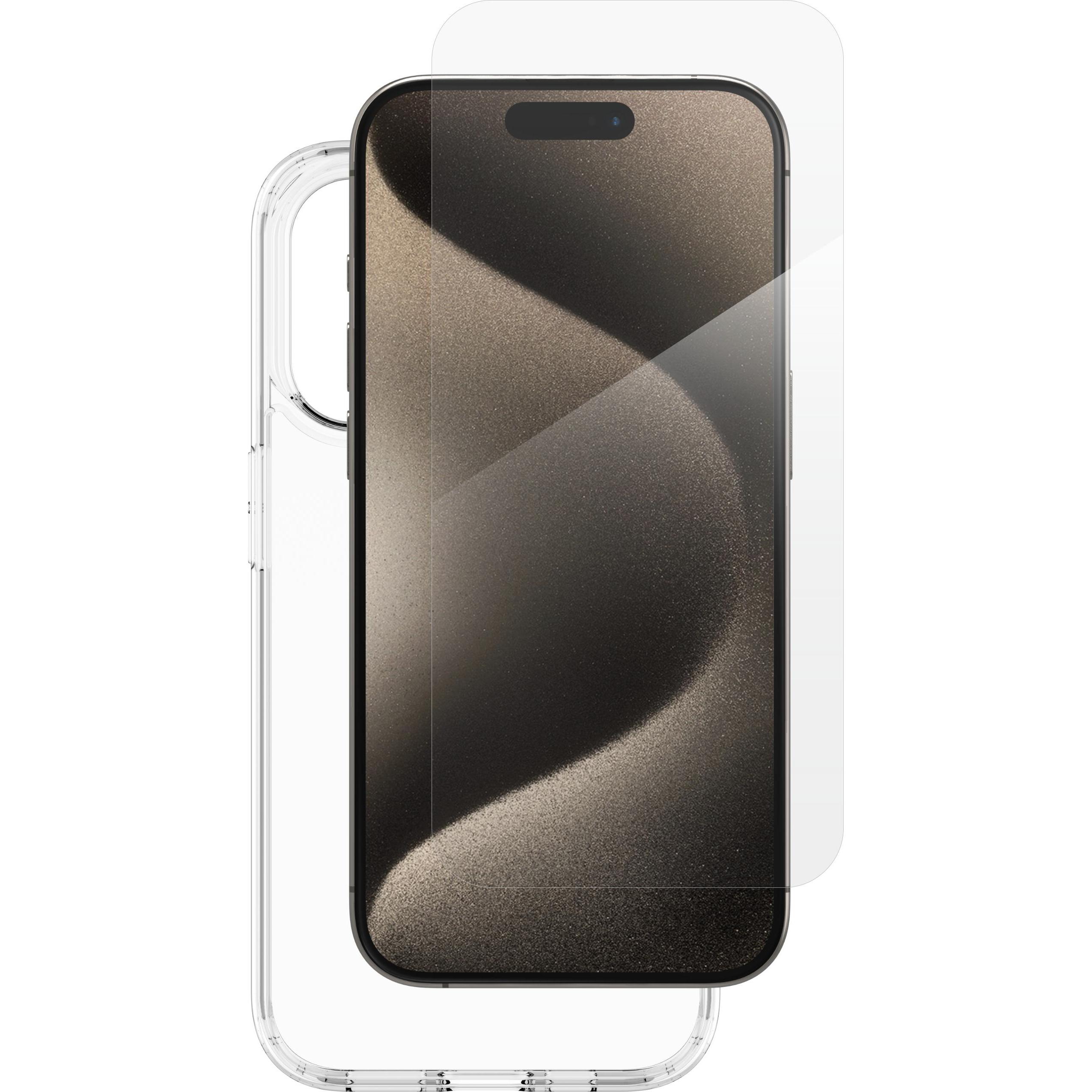 Thumbnail - Zagg Invisibleshield Bndl Glass (1 Stück, Apple iPhone 15 Pro), Smartphone Schutzfolie, Transparent
