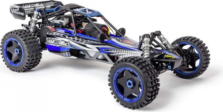 Image du produit Carson 1:5 Wild GP Attack 2.4G 100% RTR bleu (RTR Prêt à fonctionner)