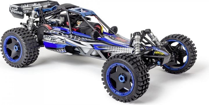Actual product image Carson 1:5 Wild GP Attack 2.4G 100% RTR blue (RTR Ready-to-Run)
