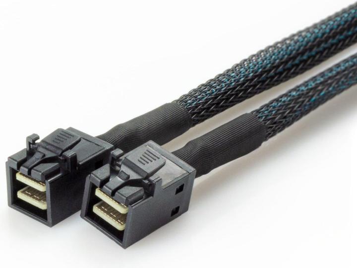 Fantec SRC-MINI SAS TO 4X SATA CABLE - mini SAS SFF8087 to 4x SATA cable for SRC 12G Enclosure Series 7 (70 cm)