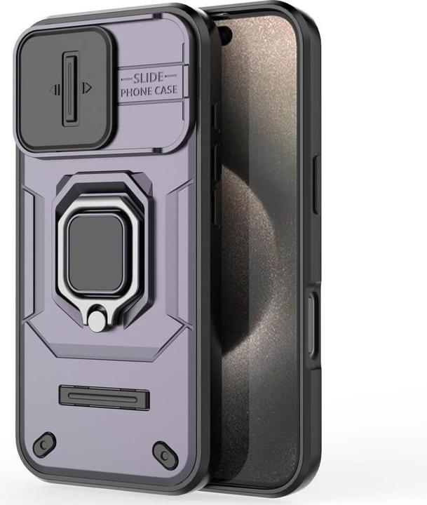 Produktbild Cover-Discount iPhone 16 Pro - Armor Case mit Kickstand (Apple iPhone 16 Pro)