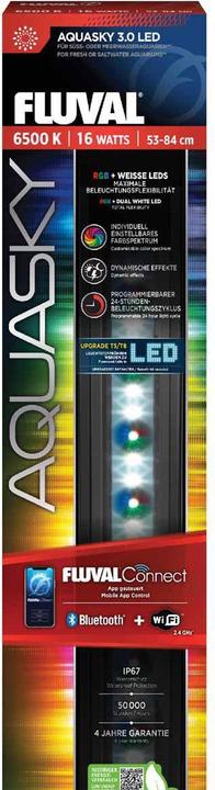 Fluval - AQUASKY LED 3.0 - 16W - 53-84.4CM (LED, 16 W)