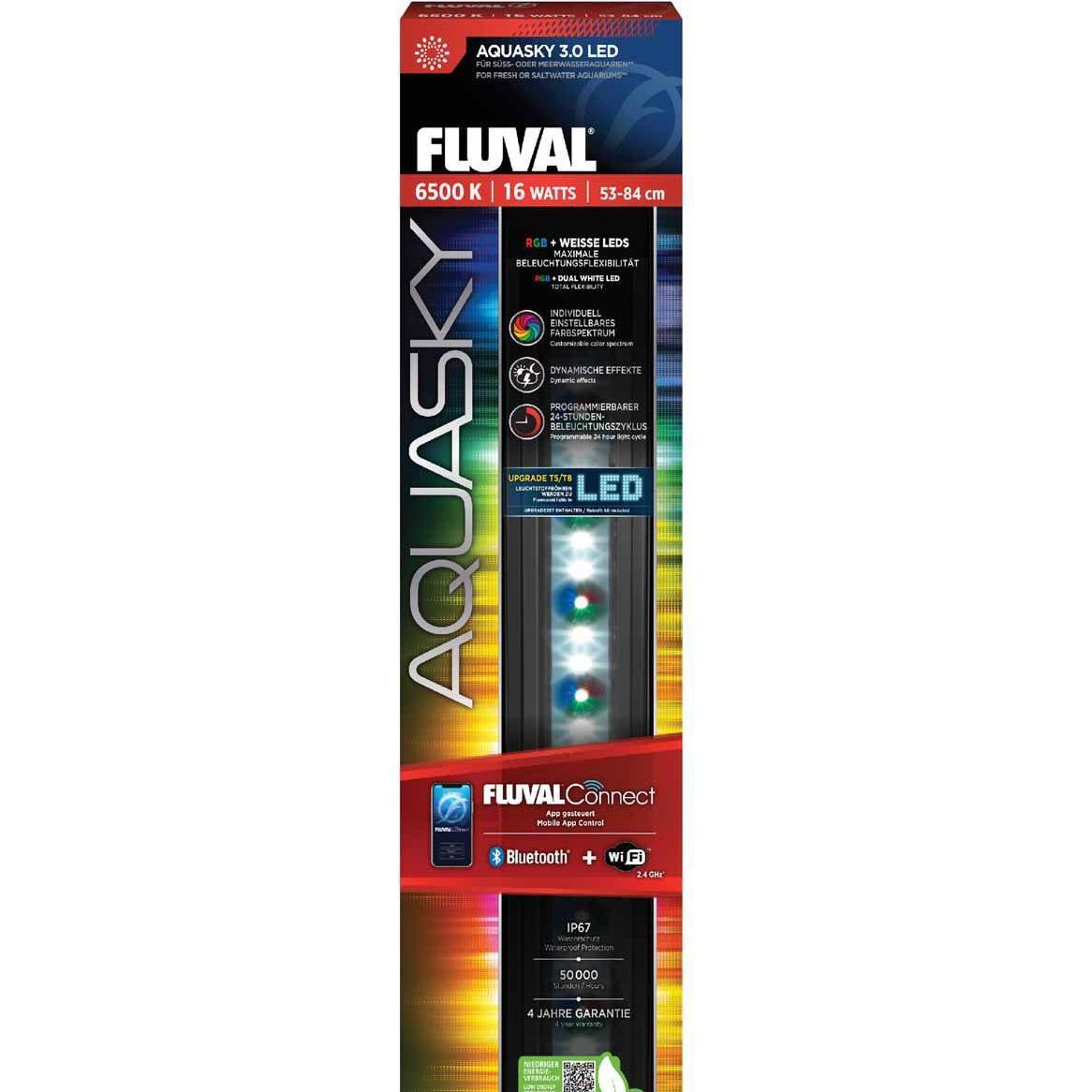 Comparer les prix de Fluval Aquasky Led (LED, 16 W), Éclairage pour aquarium