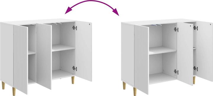Image du produit vidaXL Sideboard-Aufbewahrung (34.50 x 89 x 80 cm)