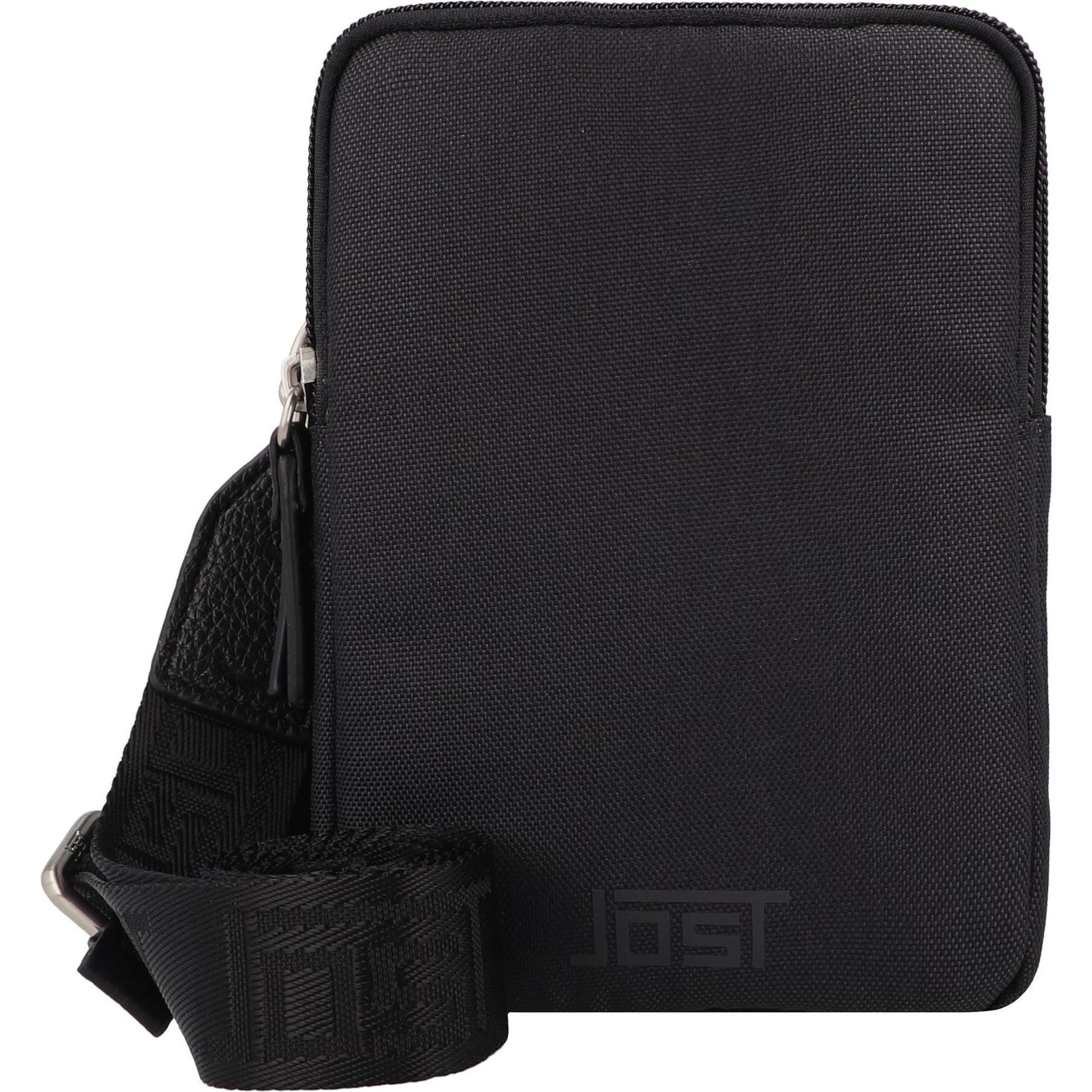 Jost, Handtasche, Bergen Handtasche 12 cm, Schwarz