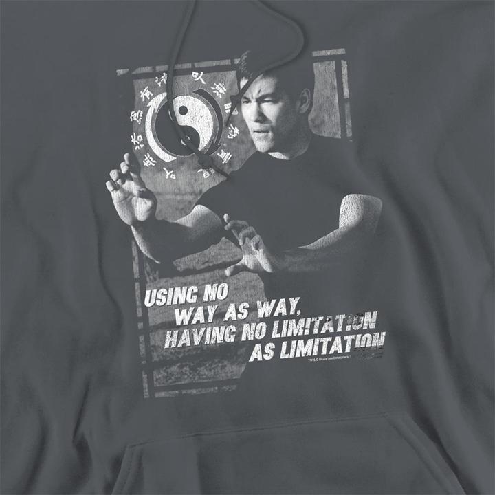 Produktbild Bruce Lee No Way As A Way Kapuzenpullover (M)