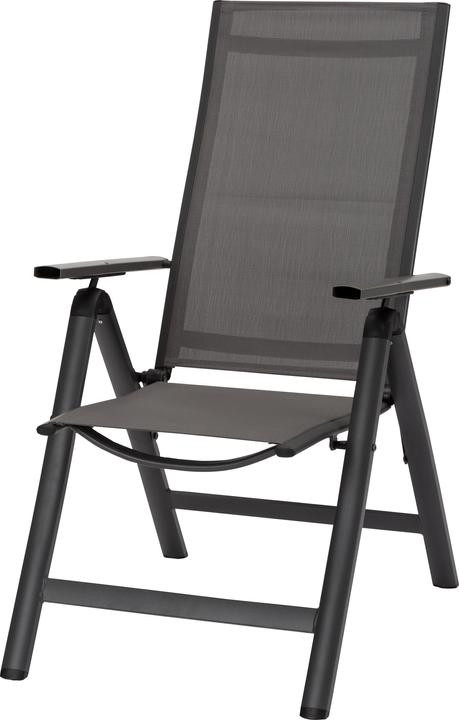 Actual product image Acamp Set 4x SPRING folding chairs + 1x ALPHA glass table (160 x 80 x 110 cm)