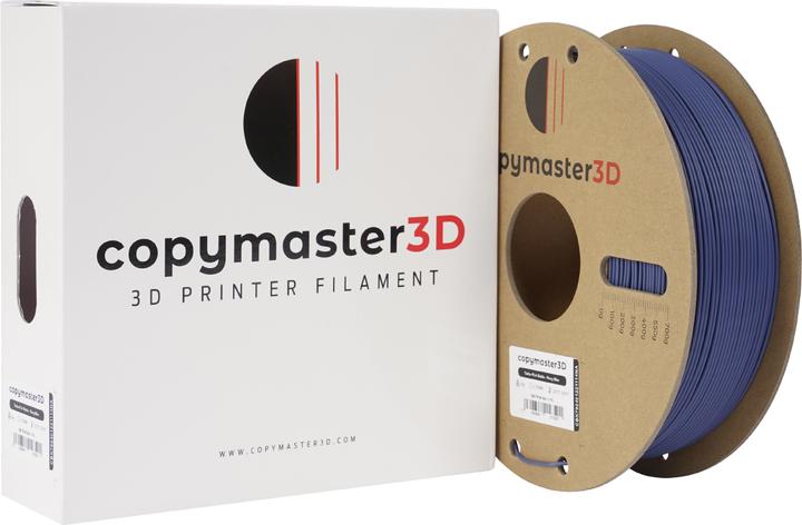 Produktbild Copymaster3D Turbo PLA Matte Filament for 3D Printer, 1.75 mm, matte blue (PLA, 1.75 mm, Blau)
