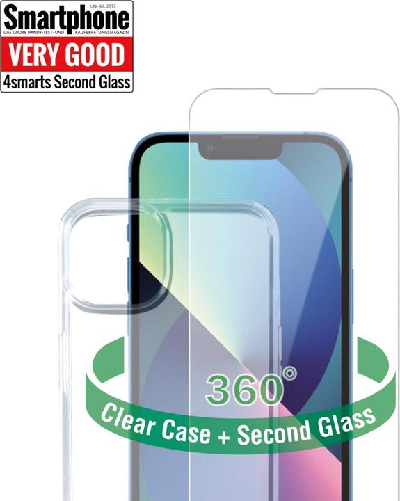 Actual product image 4smarts 459351 Cell Phone Protective Case 15.5 cm (6.1" ) Cover Transparent (Apple iPhone 13, Apple iPhone 13 Pro)
