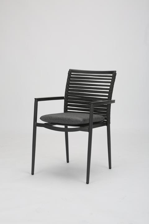 Actual product image Acamp Set 4x NEW JERSEY stacking chairs + ACAPLAN table HPL 6mm (120 cm)