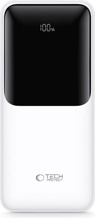 Tech-Protect Powerbank PB03 30000mAh 22.5W - white (30000 mAh, 22.50 W)