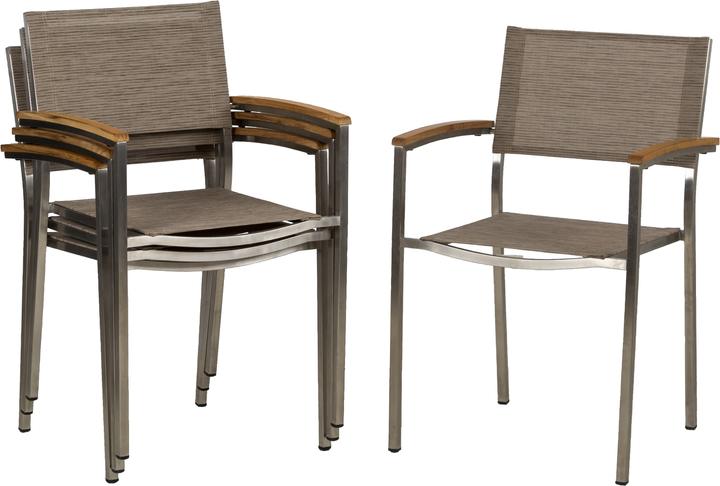 Produktbild Acamp Set 2x SKYE Stapelsessel