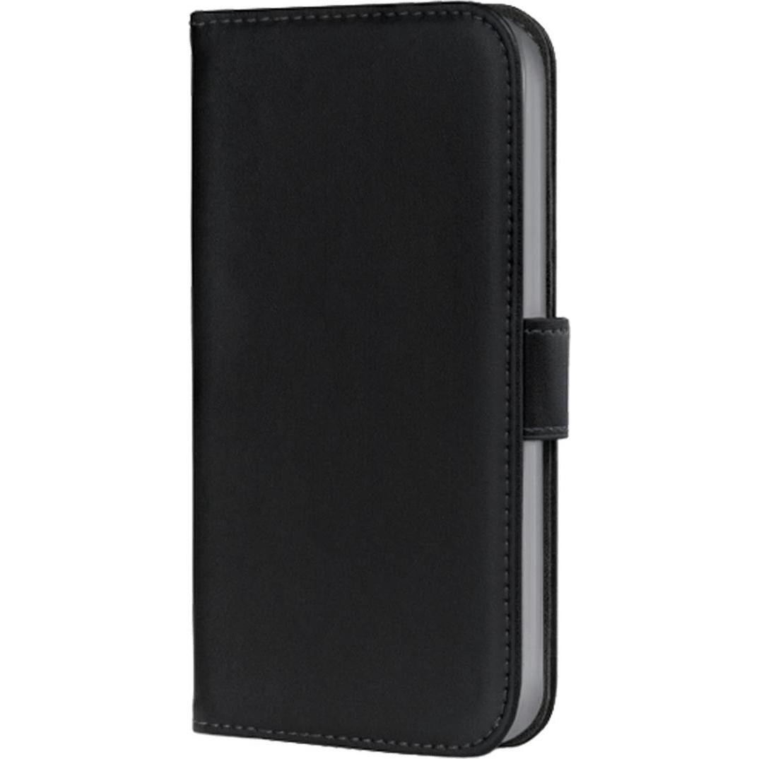 Mobilize Pu-Leder Book Hülle Schwarz Xiaomi Redmi 12 (Xiaomi Redmi 12), Smartphone Hülle, Schwarz