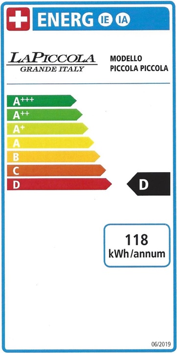 Energy Label La Piccola Perla (E.S.E.)