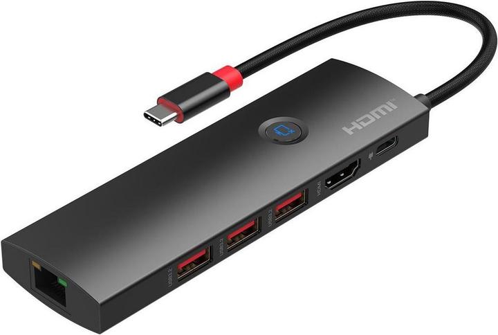 Actual product image MicroConnect USB-C to HDMI mini dock (USB-C, 4 ports)