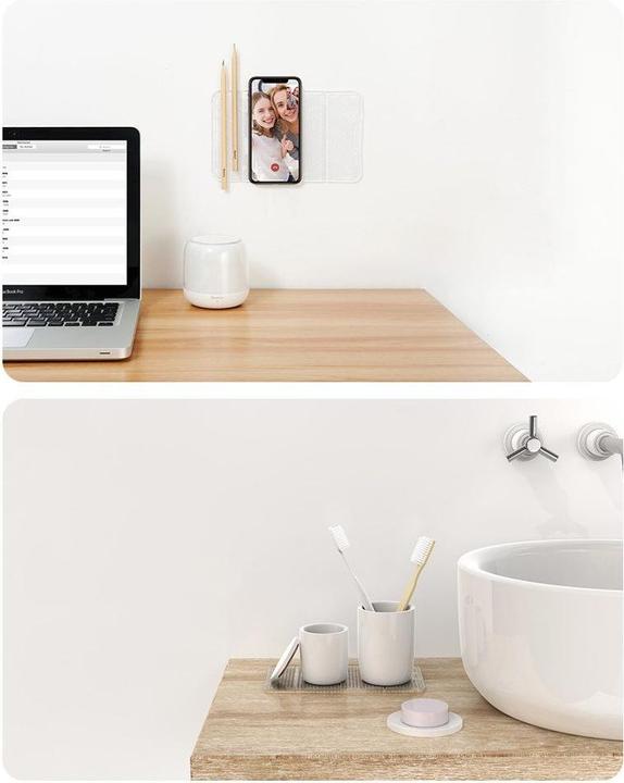 Actual product image Baseus Folding Bracket Antiskid Pad Black