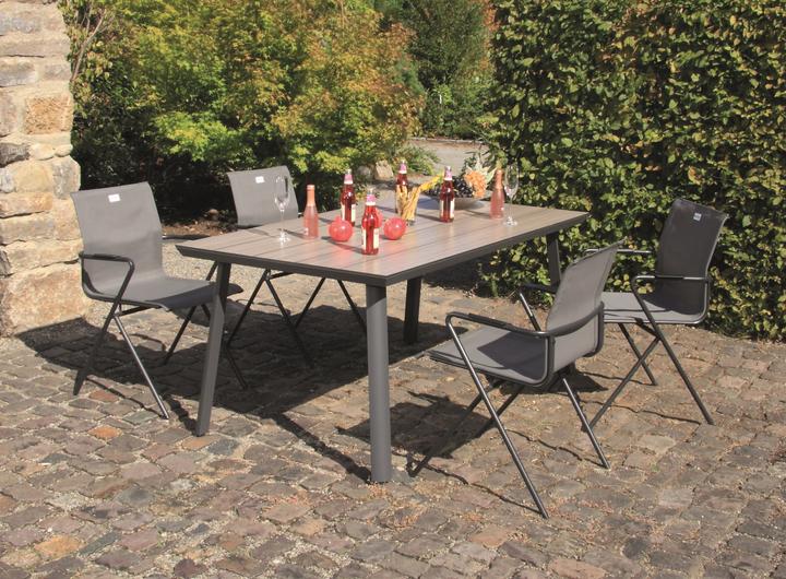 Produktbild Acamp BIARRITZ Gartentisch in edler Holzoptik