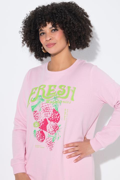 Produktbild Angel of Style Sweatshirt, bequeme Passform, Himbeeren-Motiv (52)