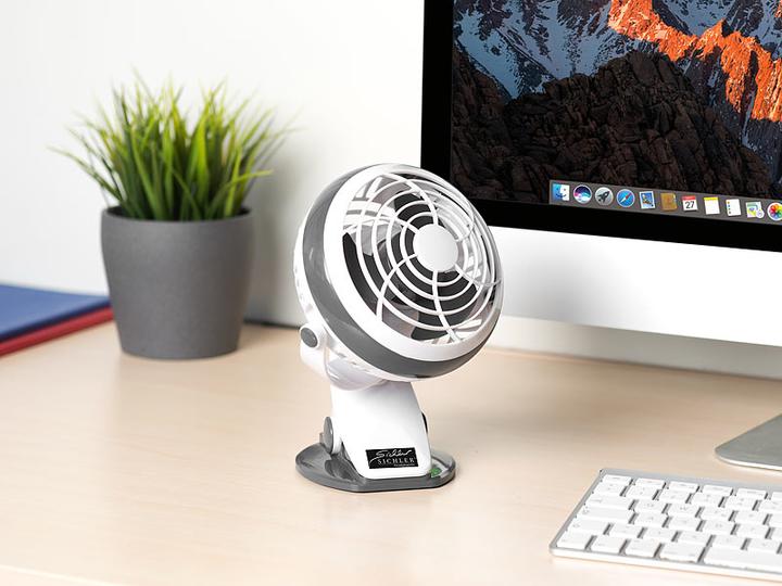 Image du produit Sichler Lot de 2 ventilateurs mobiles avec pince (52 dB)