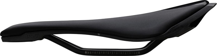 Actual product image PRO Saddle Stealth Performance Ltd142mm Black, Pu Padding, Stainless Steel