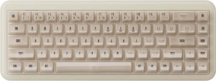 Akko YU01 Antique Jade Gaming Keyboard, RGB - 65%, V3 Piano Pro Switches (ISO) (US, Cable, Wireless)
