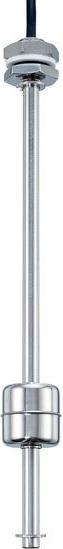 Actual product image Rs Pro Float switch internal, make/break contact, stainless steel, 600 mA, 120V, up to +135°C, 1m cable