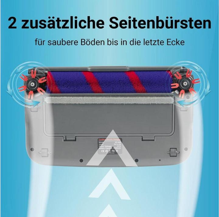 Actual product image CleanMaxx Battery broom (1 pcs.)