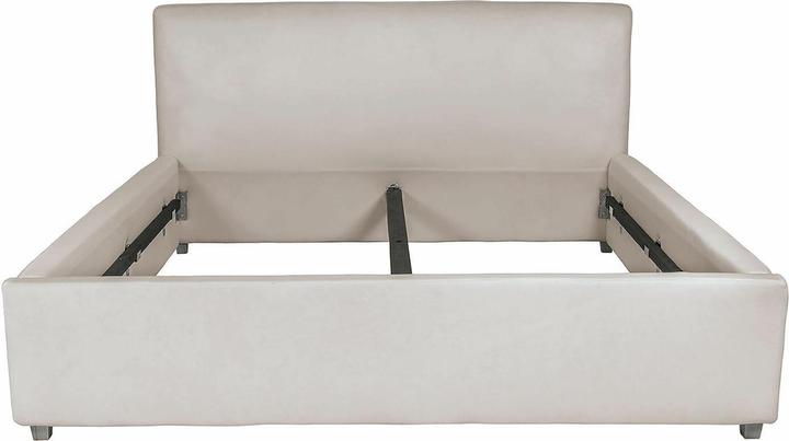 Actual product image Loberon Bed Aubrianne gray (200 x 220 cm)
