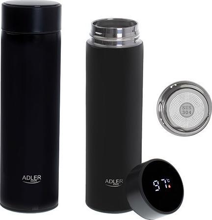 Actual product image Adler Termos z led AD 4506bk czarny (0.47 l)