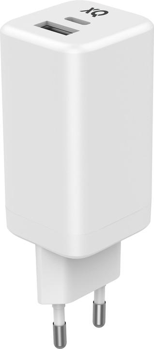 Actual product image Xqisit NP Travel Charger Dual USB-C&A PD65W GaN (65 W, 1 portion)